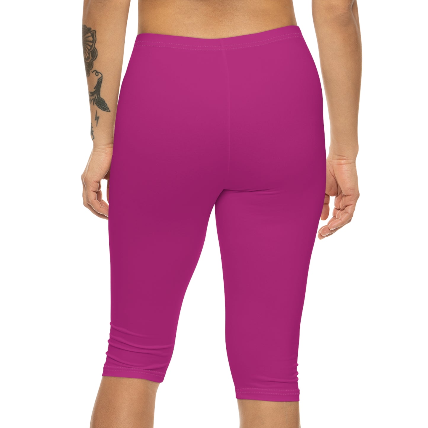 Vibrant Women's Capri Leggings