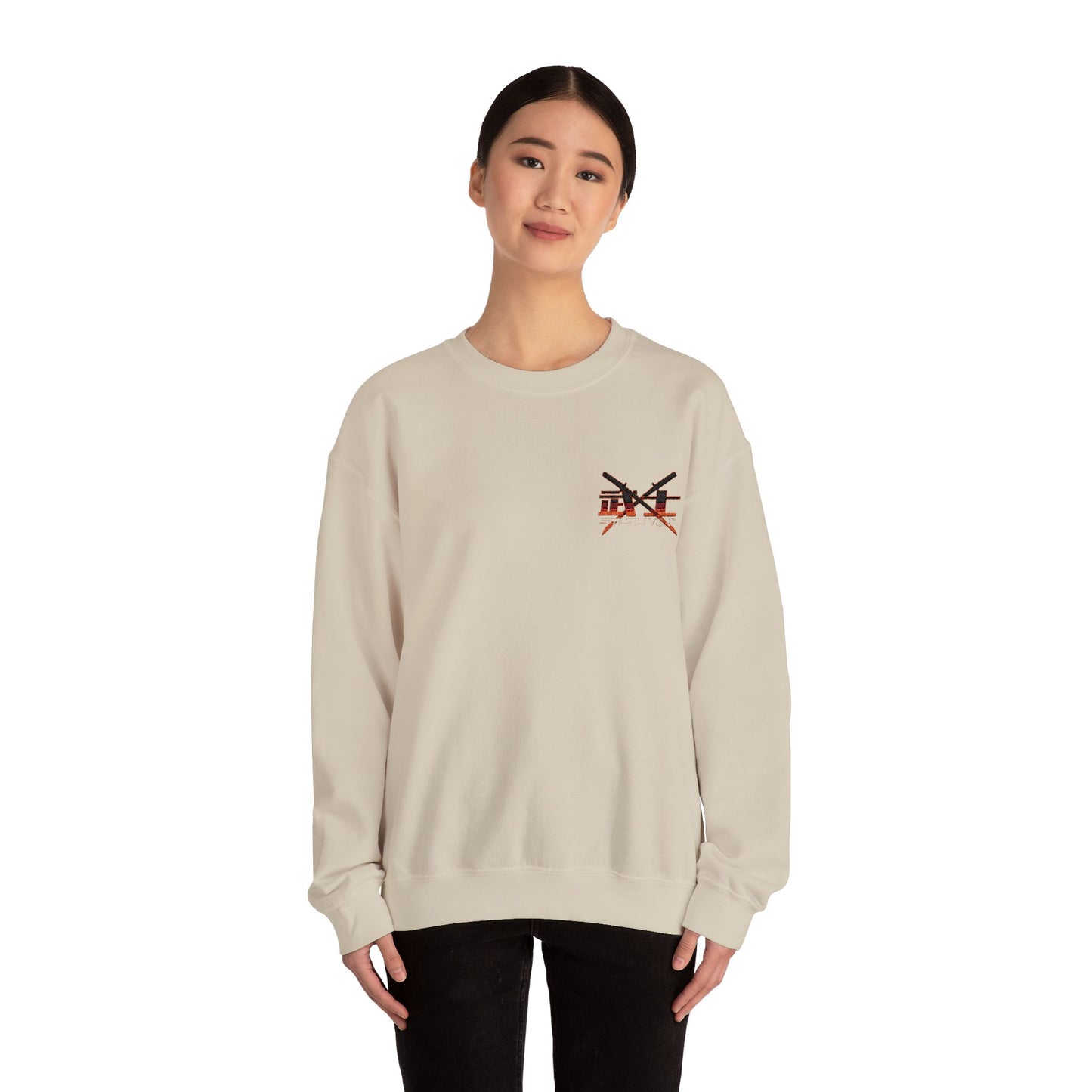 Unisex Heavy Blend™ Stlth Vsn " Crewneck Sweatshirt - Stylish Comfort with Bold Design