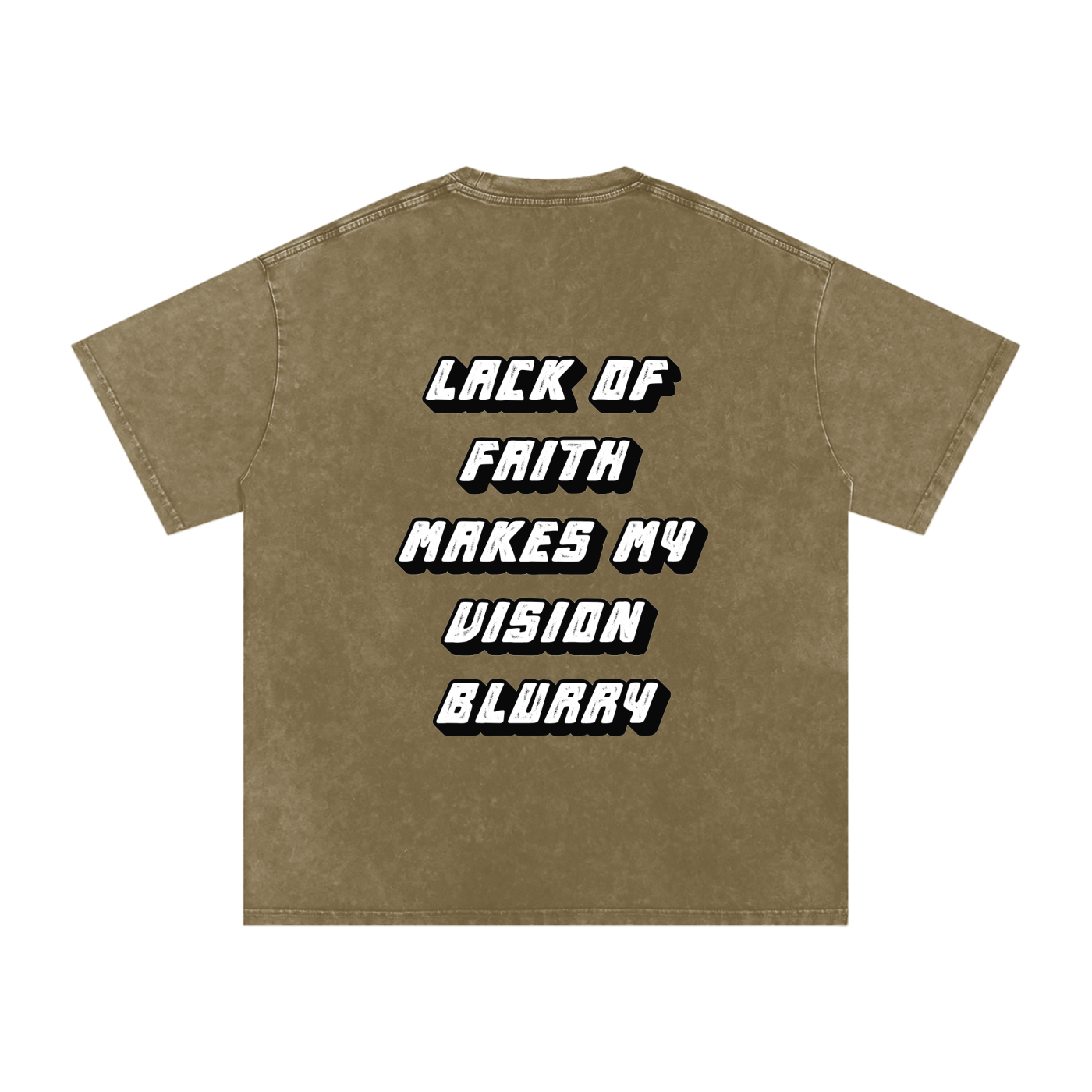 Lack of Faith Makes my vision Blurry 001