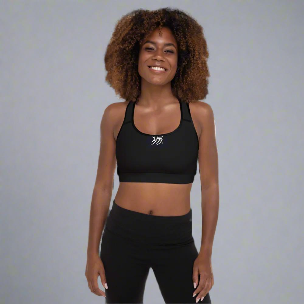 All-Over Print Padded Sports Bra