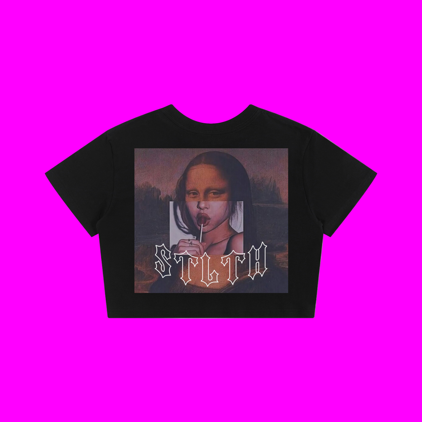 Womens “Eden” Crop tee