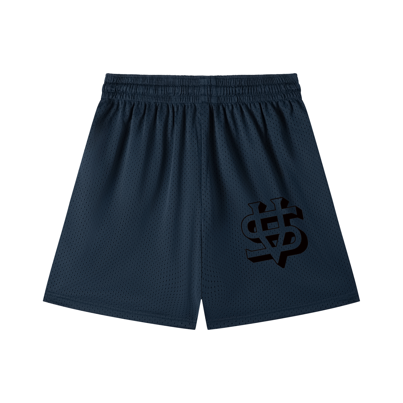 Mesh Drawstring Shorts