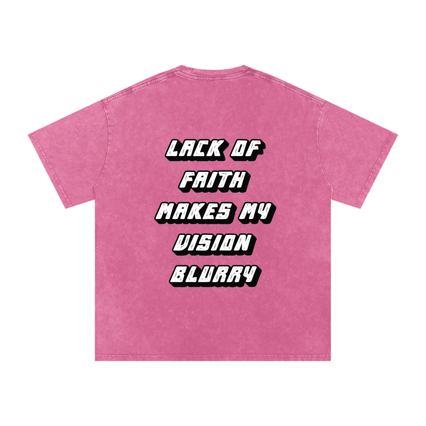 Lack of Faith Makes my vision Blurry 001