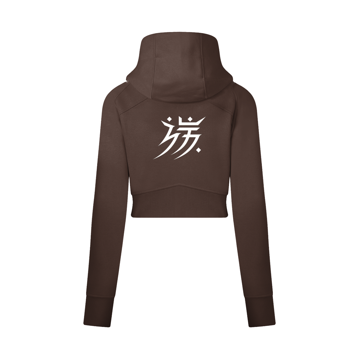 Women’s Cropped STLTH VSN Zip Hoodie Top Set