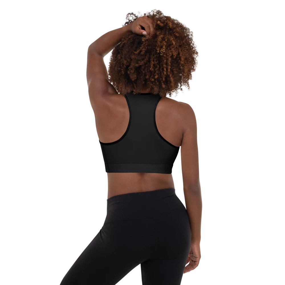 All-Over Print Padded Sports Bra
