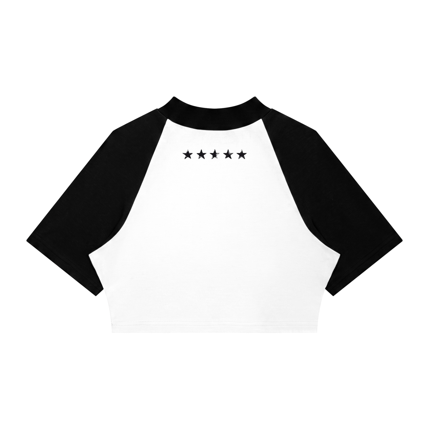 Women’s Color Block Raglan Crop T-Shirt