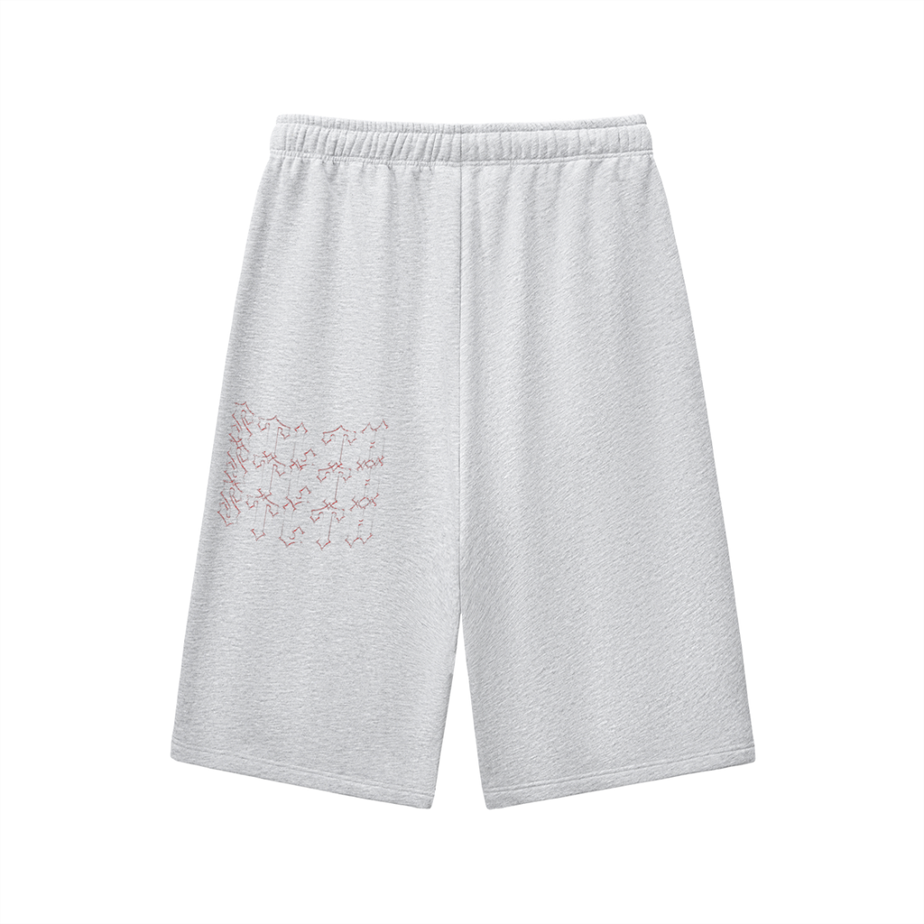 Relaxed Drawstring Three-quarter Sweatpants