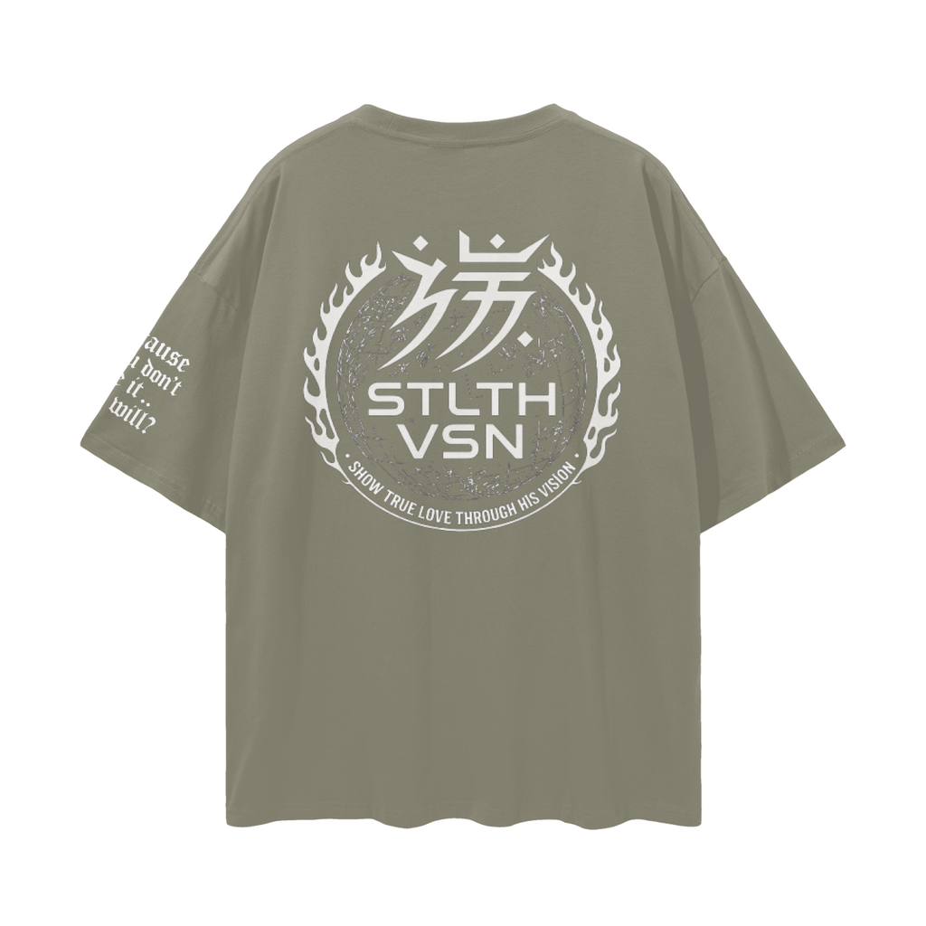 Streetwear Loose Drop Shoulder T-Shirt