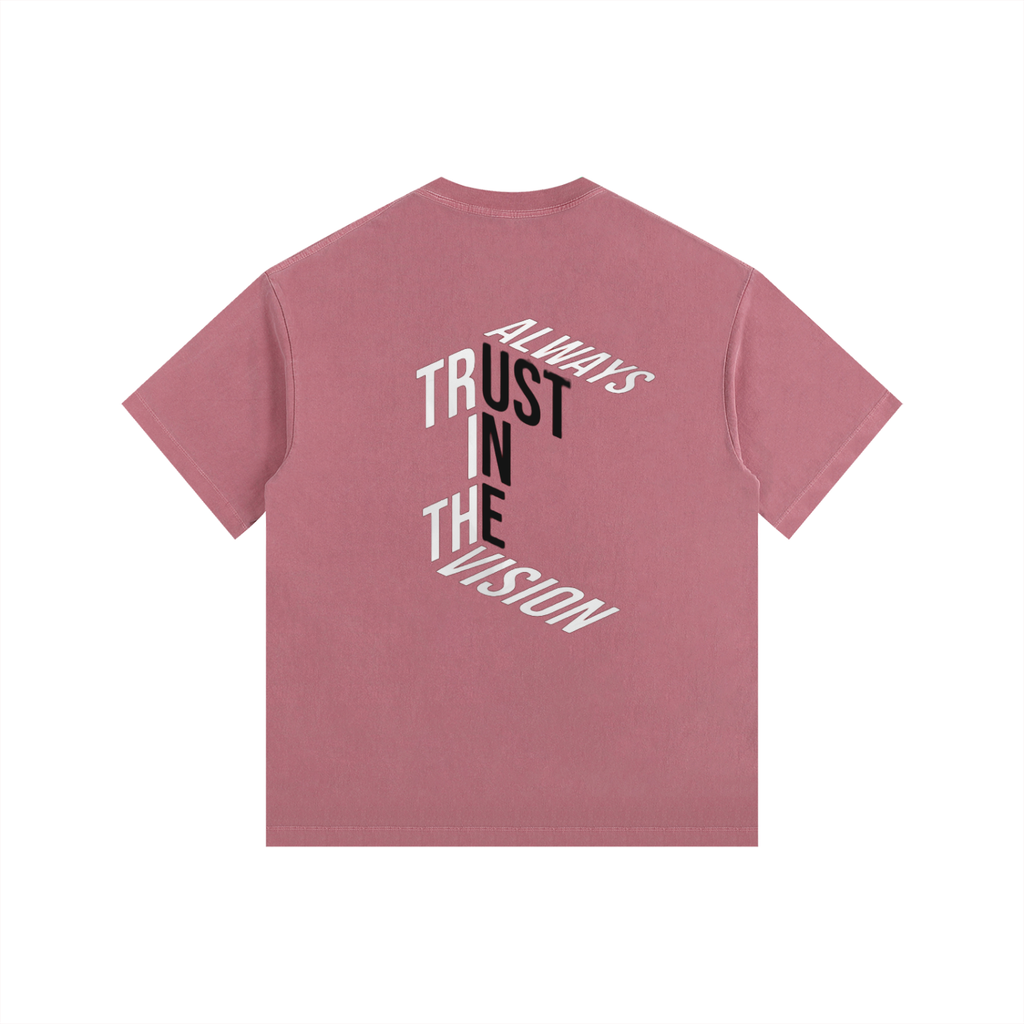 Trust Vintage Washed Oversized Cotton T-Shirt
