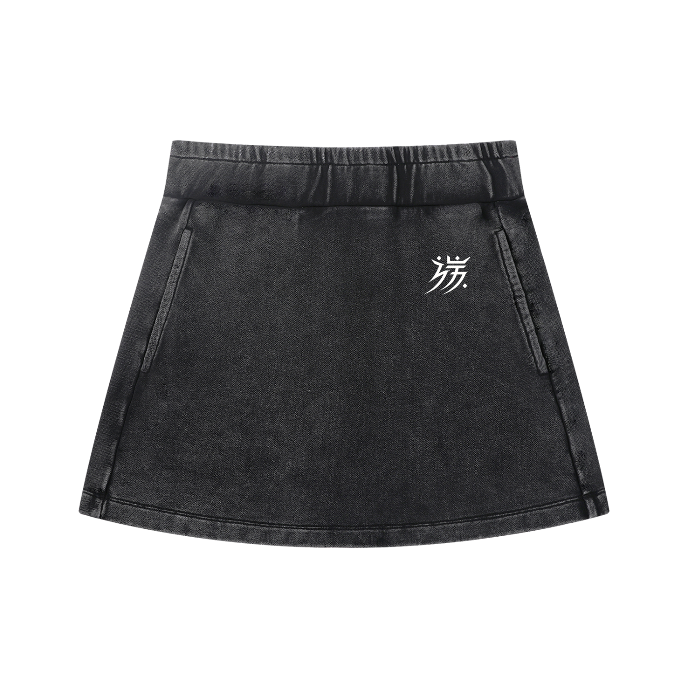 Women's Mineral Wash Mini Skirt