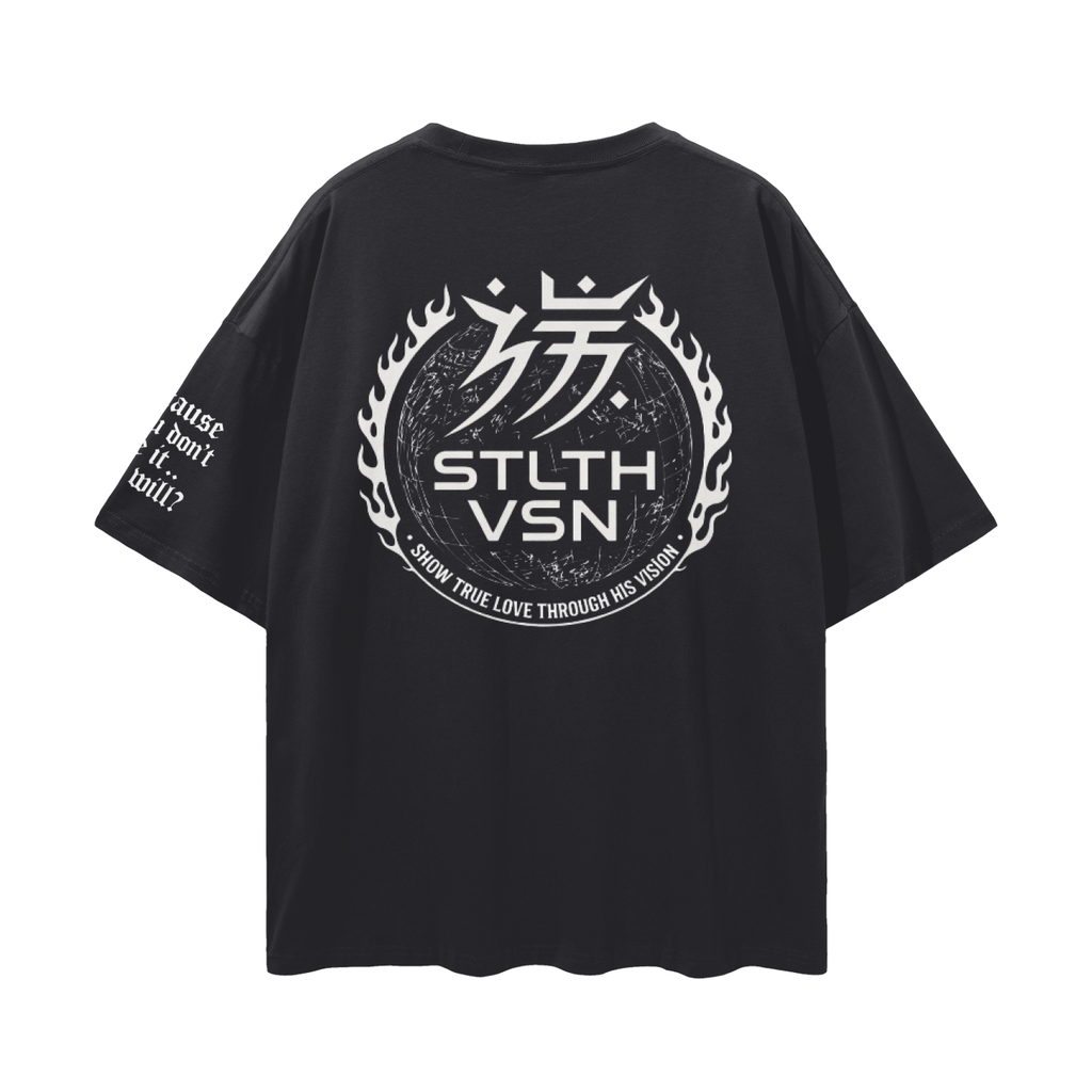 Streetwear Loose Drop Shoulder T-Shirt