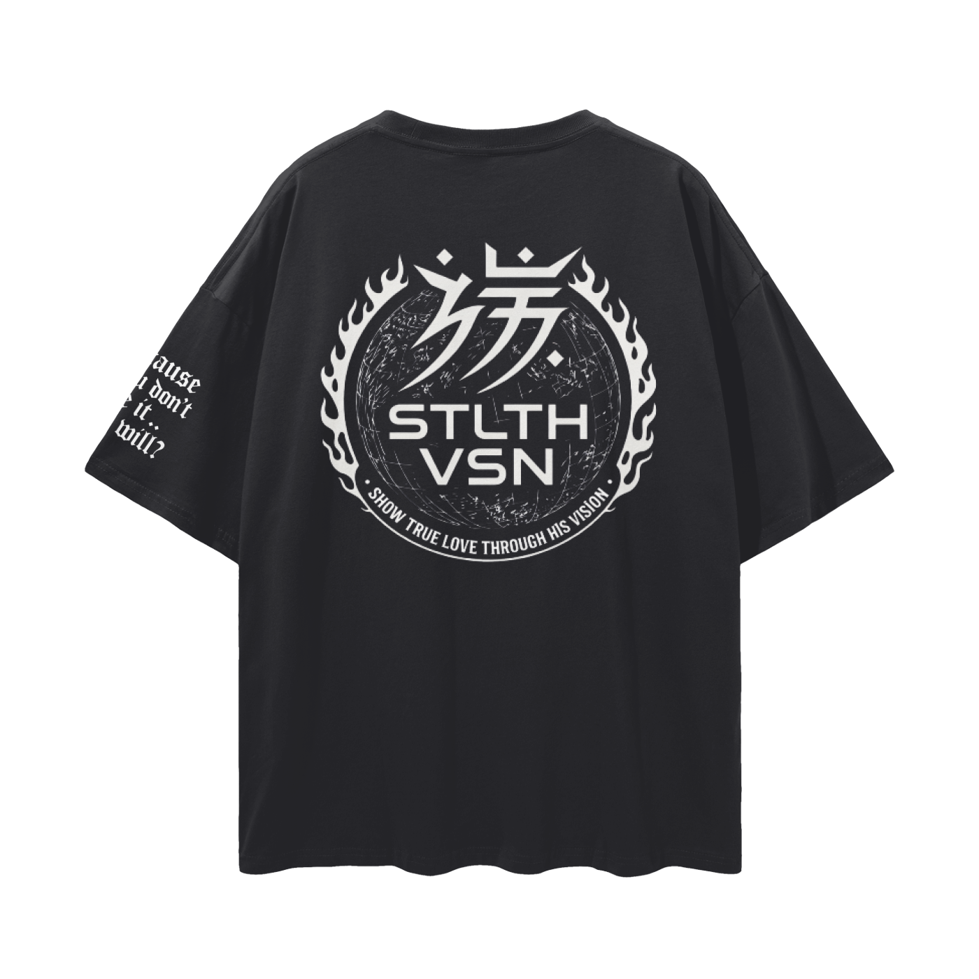 Streetwear Loose Drop Shoulder T-Shirt