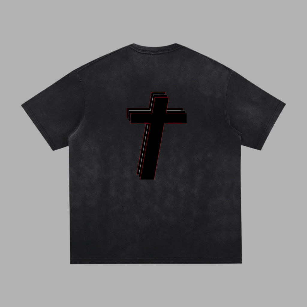 Vintage Washed Hand-Frayed T-Shirt