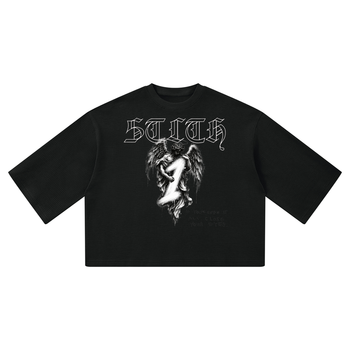 Angel 1 Unisex Waffle Boxy T-Shirt