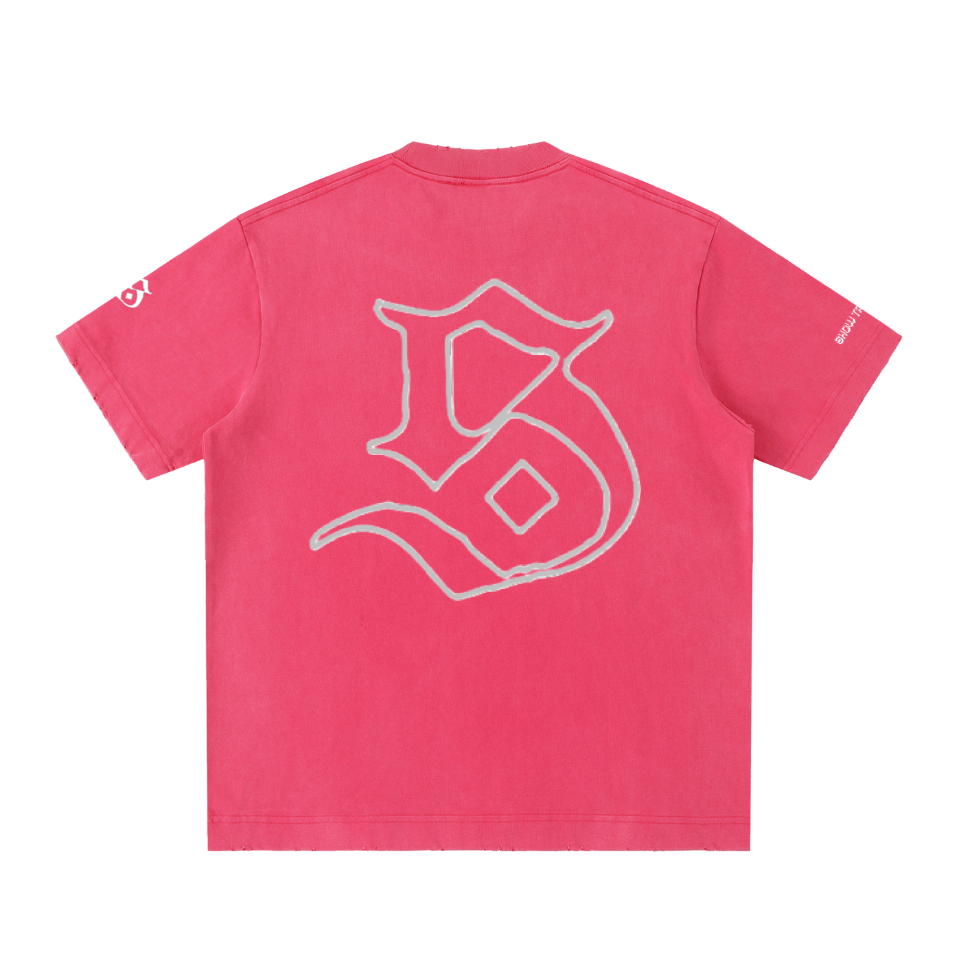 SDE Vintage Washed Frayed T-Shirt