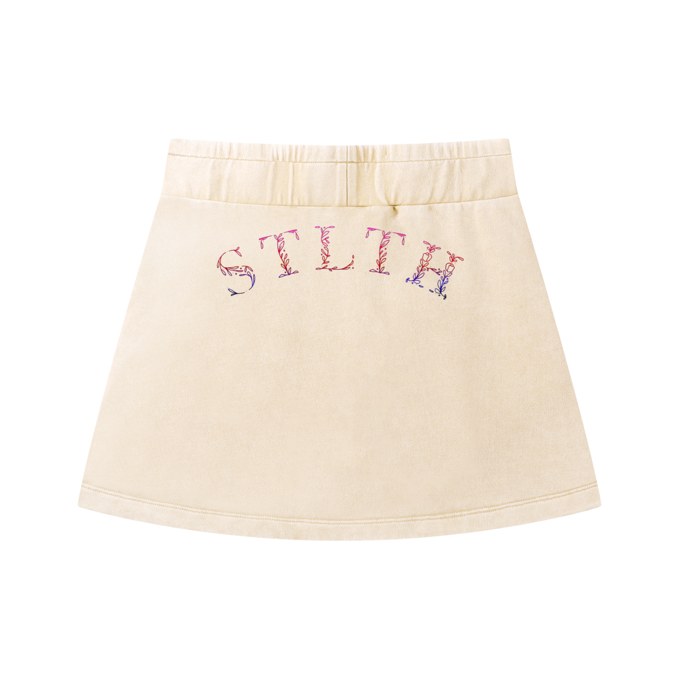 Women's Mineral Wash Mini Skirt