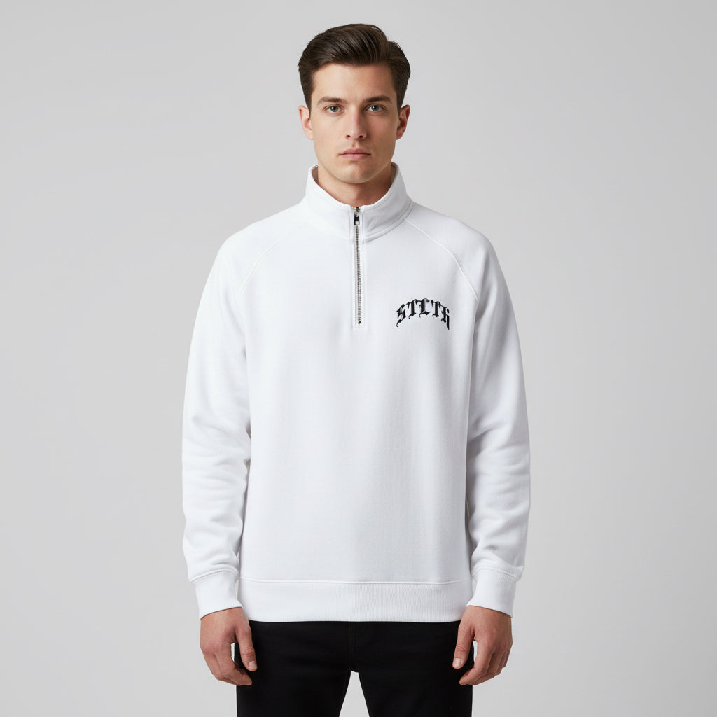 STLTH Quarter-Zip Pullover  Embroidered