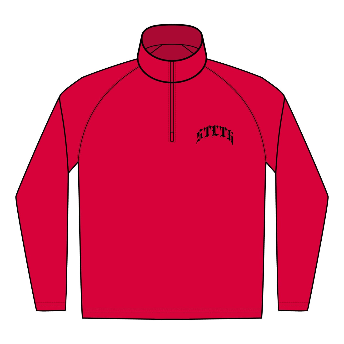 STLTH Quarter-Zip Pullover  Embroidered