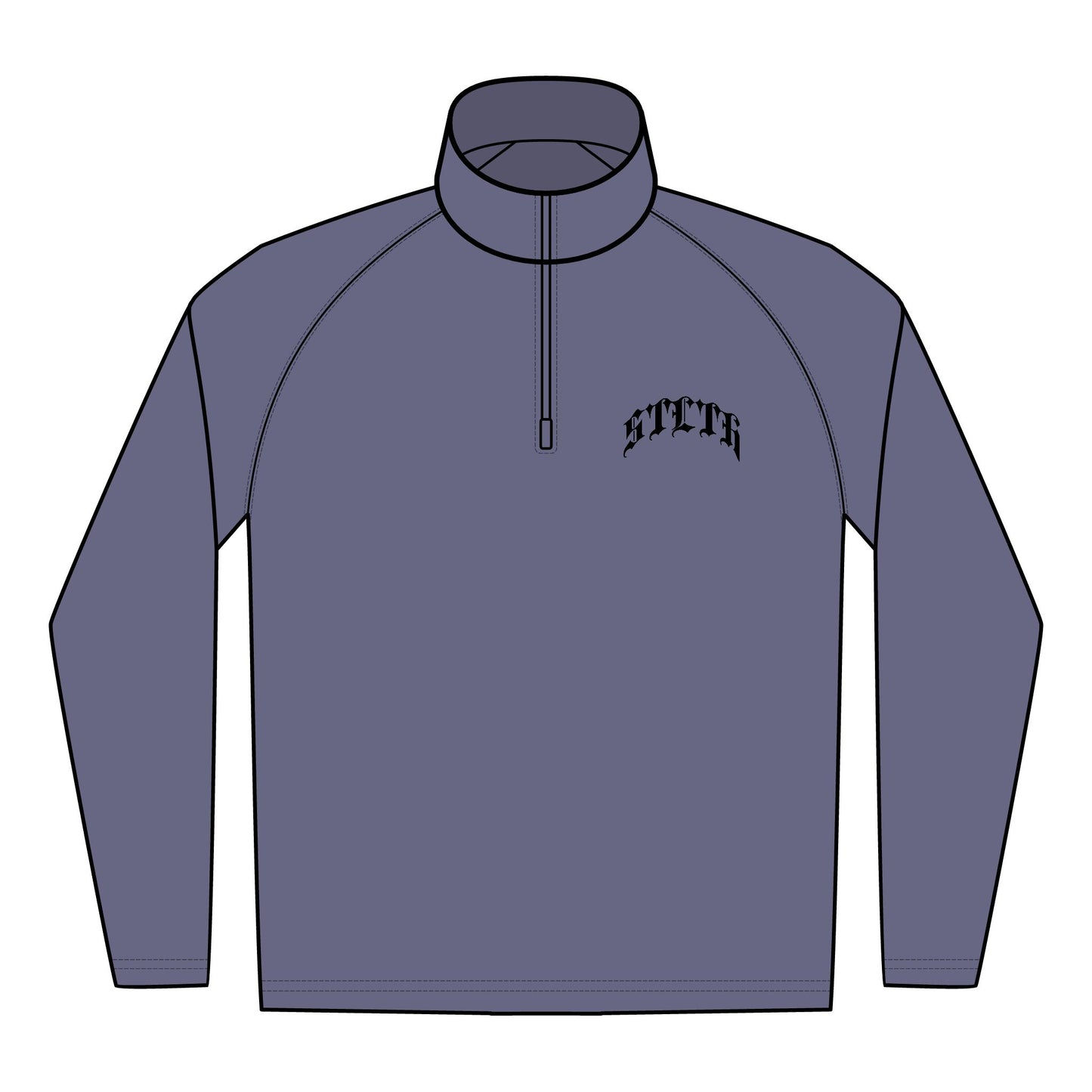 STLTH Quarter-Zip Pullover  Embroidered