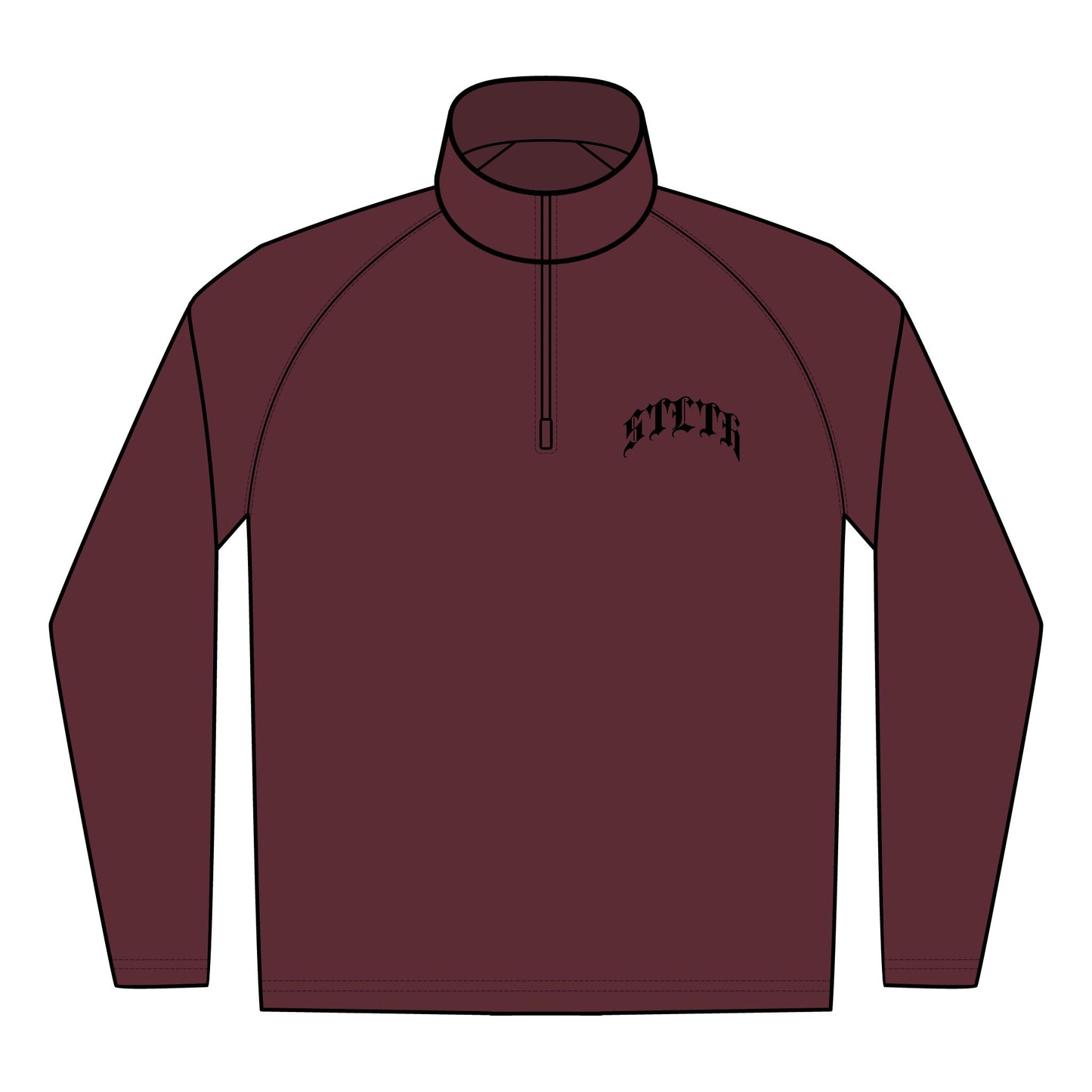 STLTH Quarter-Zip Pullover  Embroidered