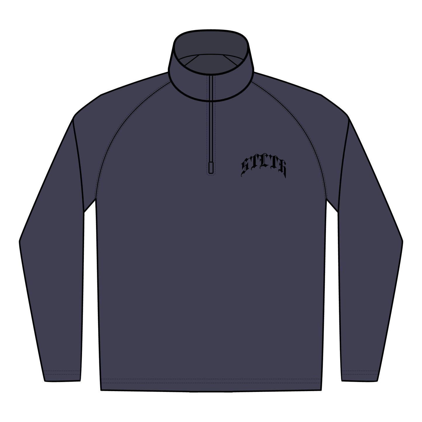 STLTH Quarter-Zip Pullover  Embroidered
