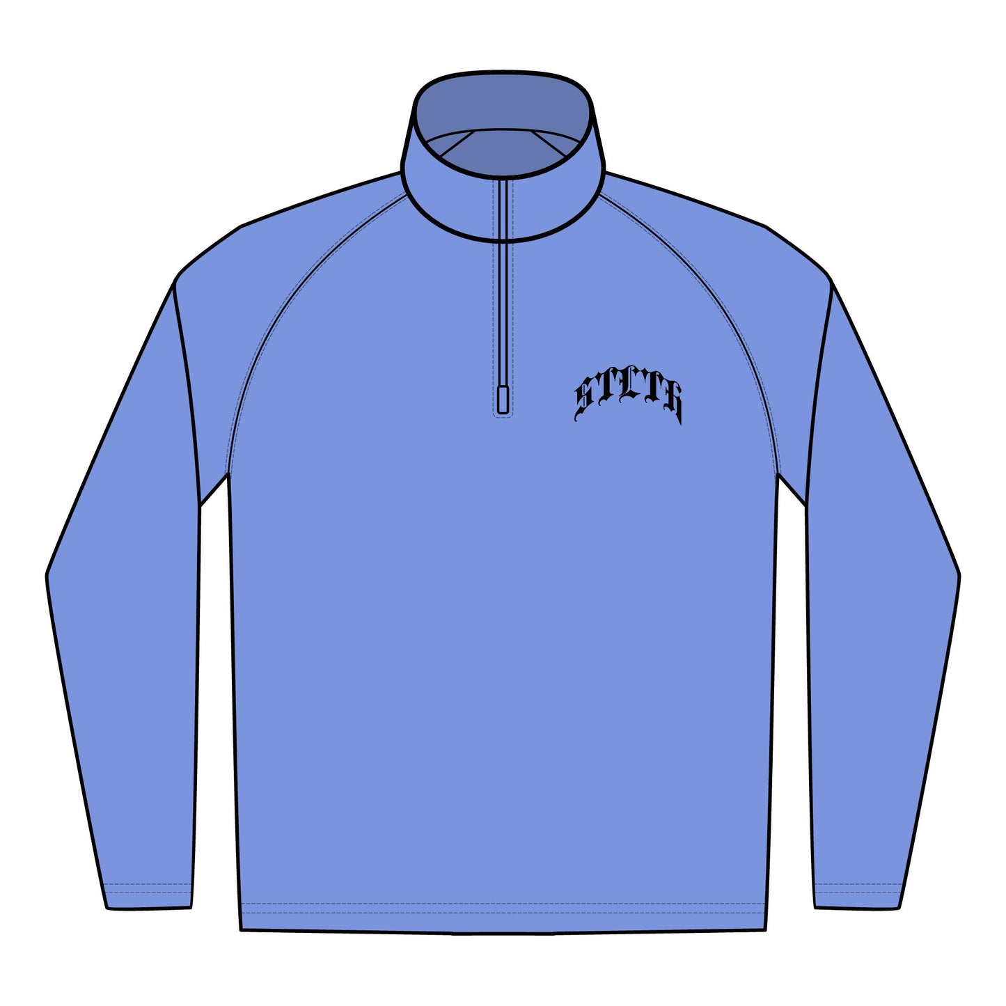 STLTH Quarter-Zip Pullover  Embroidered