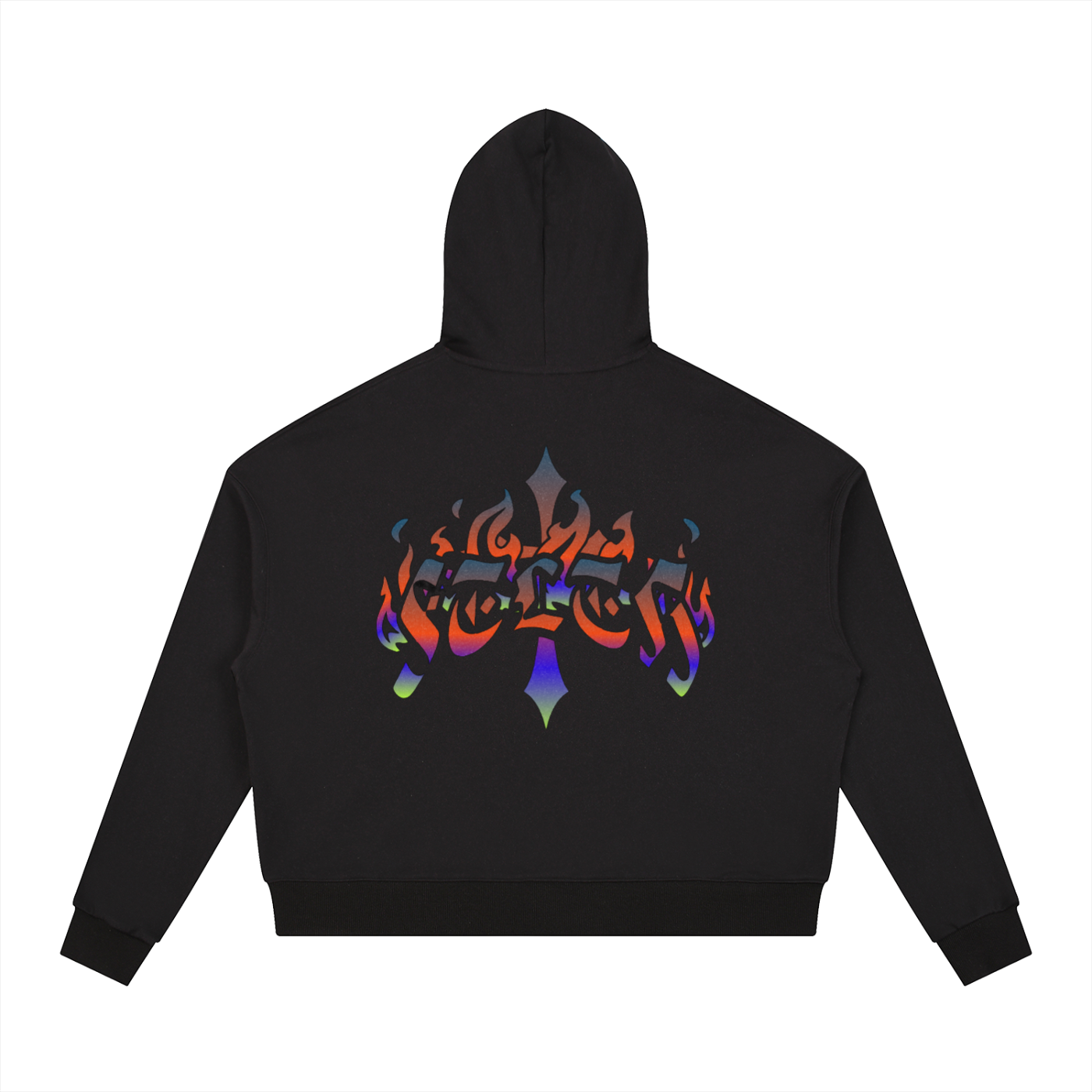 Contrast Drawstring Hoodie