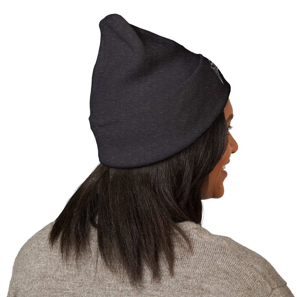 002 Embroidered Cuffed Beanie