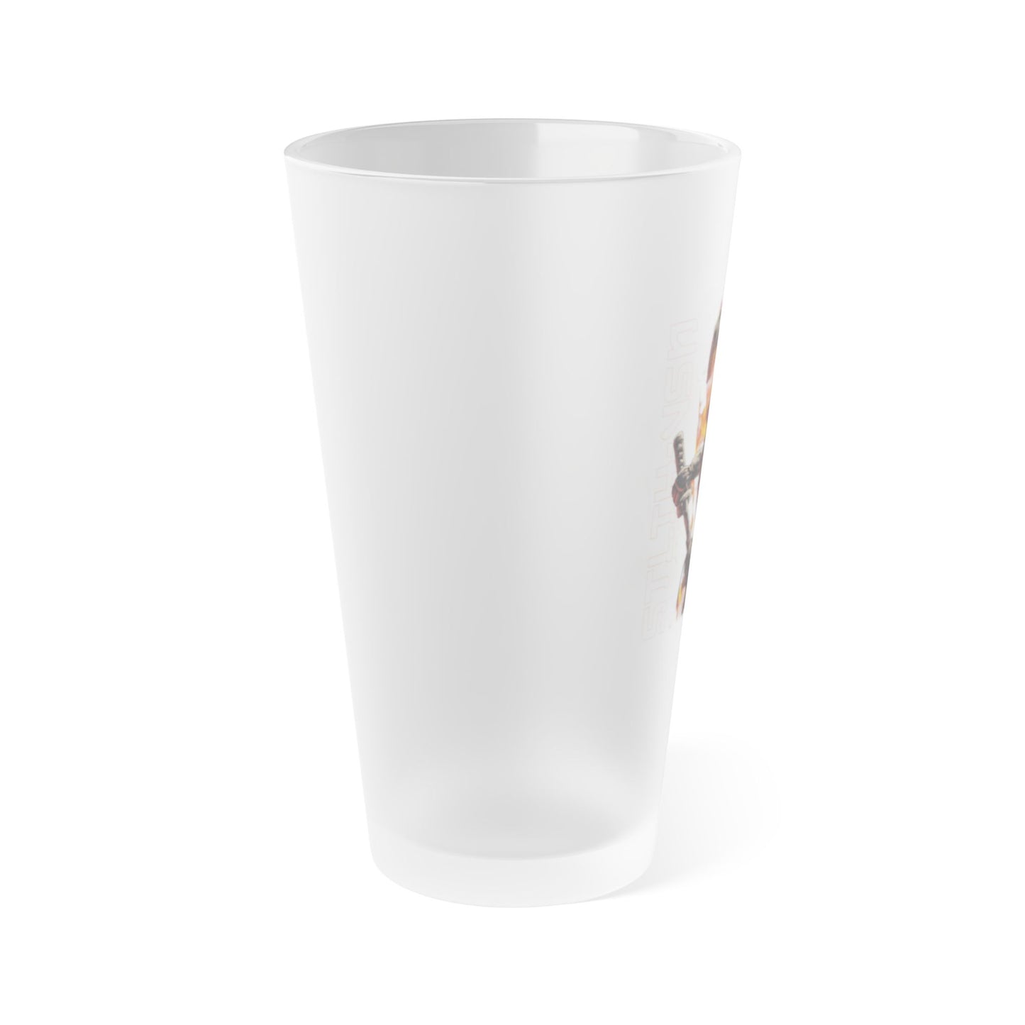 Frosted Pint Glass, 16oz