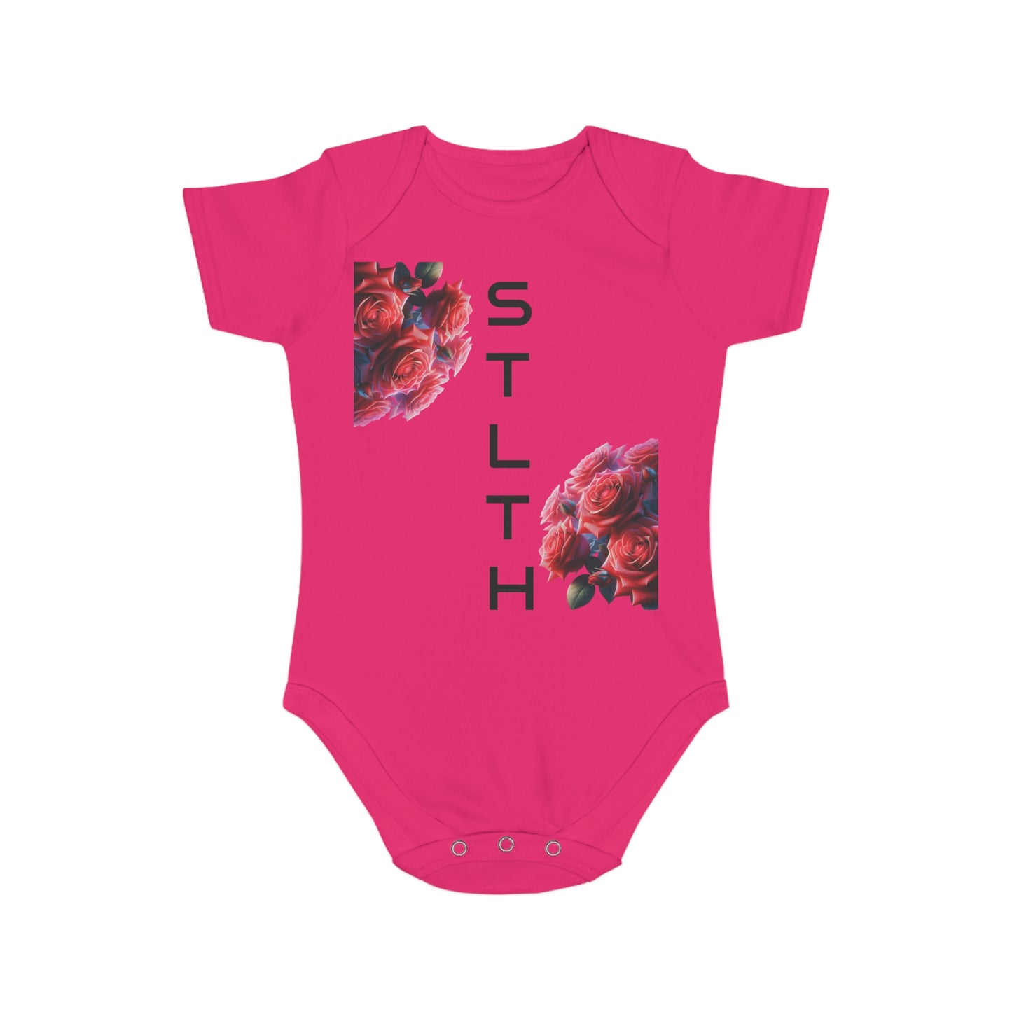 Short Sleeve Baby Bodysuit