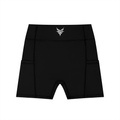 Women's High-Waisted Pocket Biker Shorts