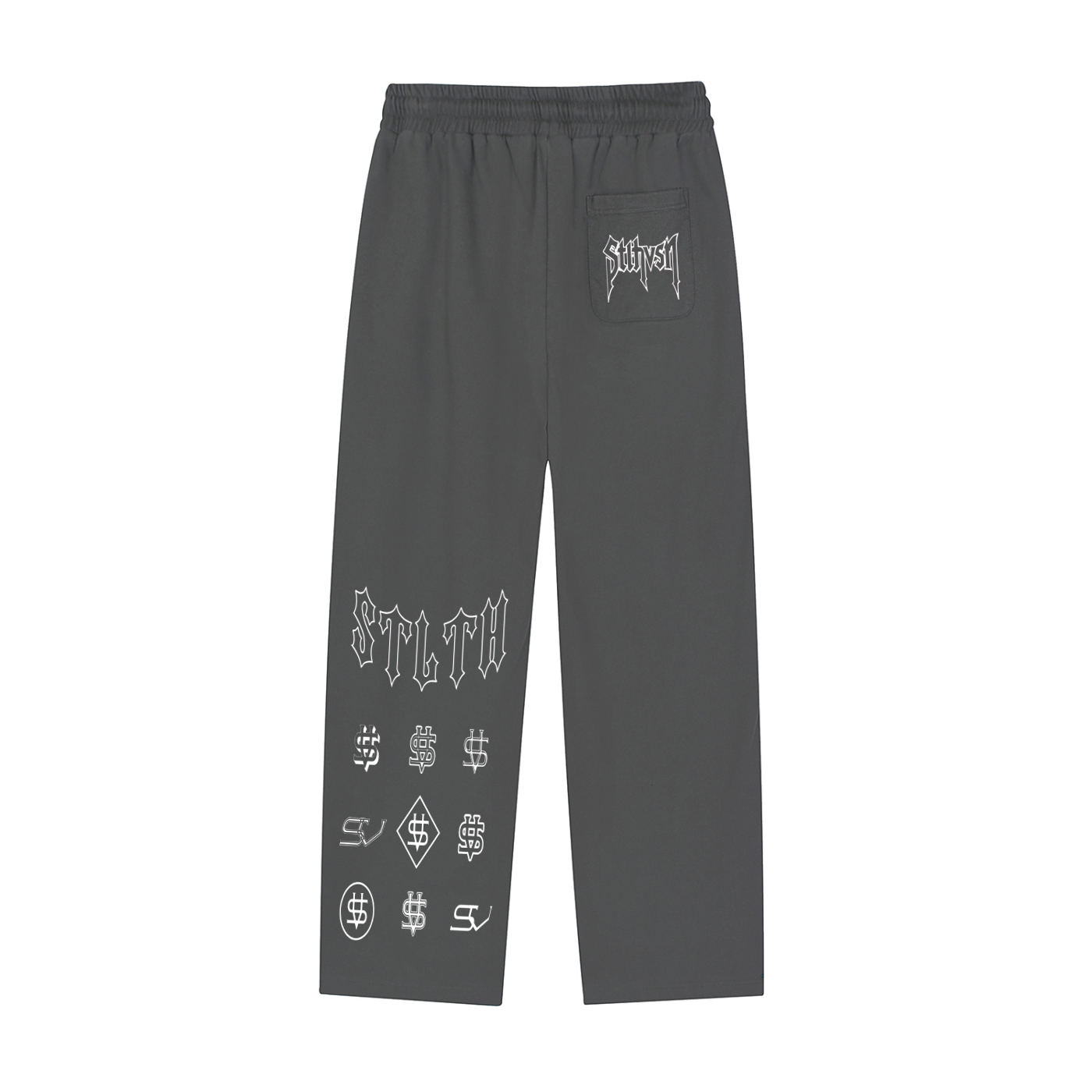 Reflection Striped Straight-Leg Sweatpants