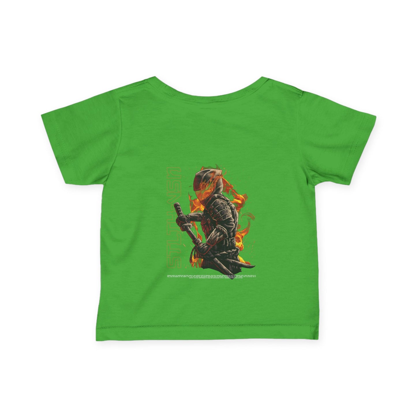 Ninja Warrior Infant Fine Jersey Tee | Cool Graphic Tee for Kids | Ideal Baby Gift