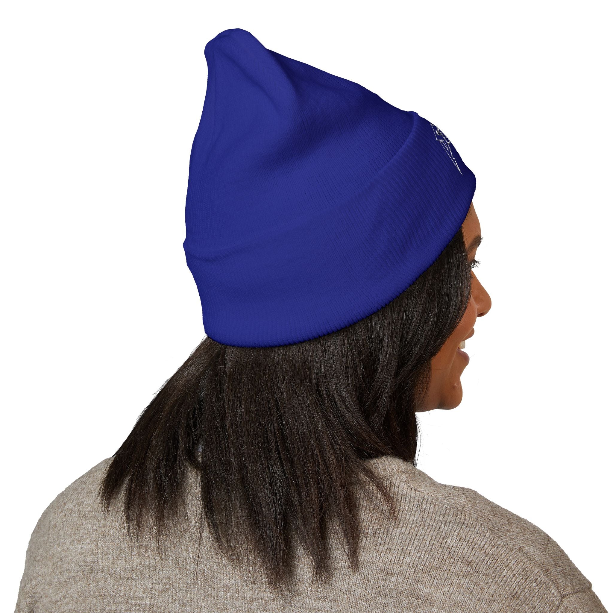 002 Embroidered Cuffed Beanie
