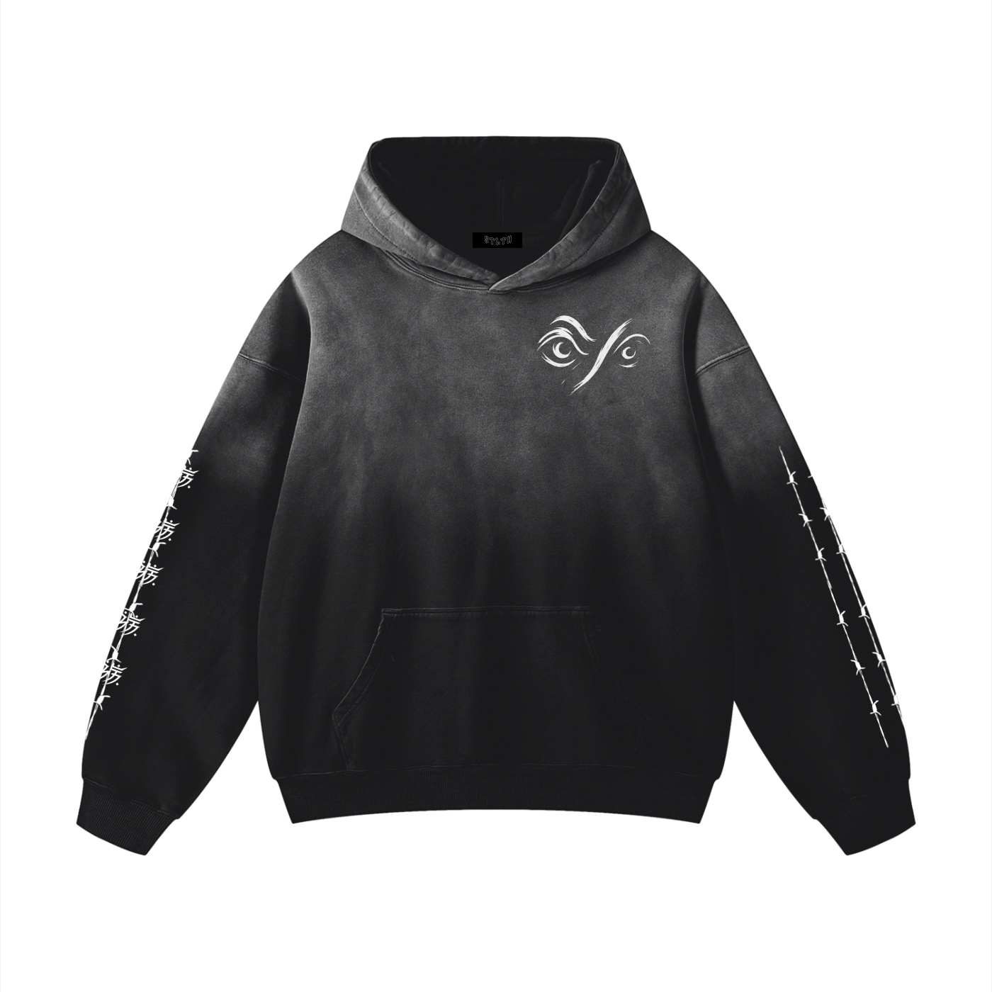 STLTH Heavyweight Sunfade Oversized Hoodie