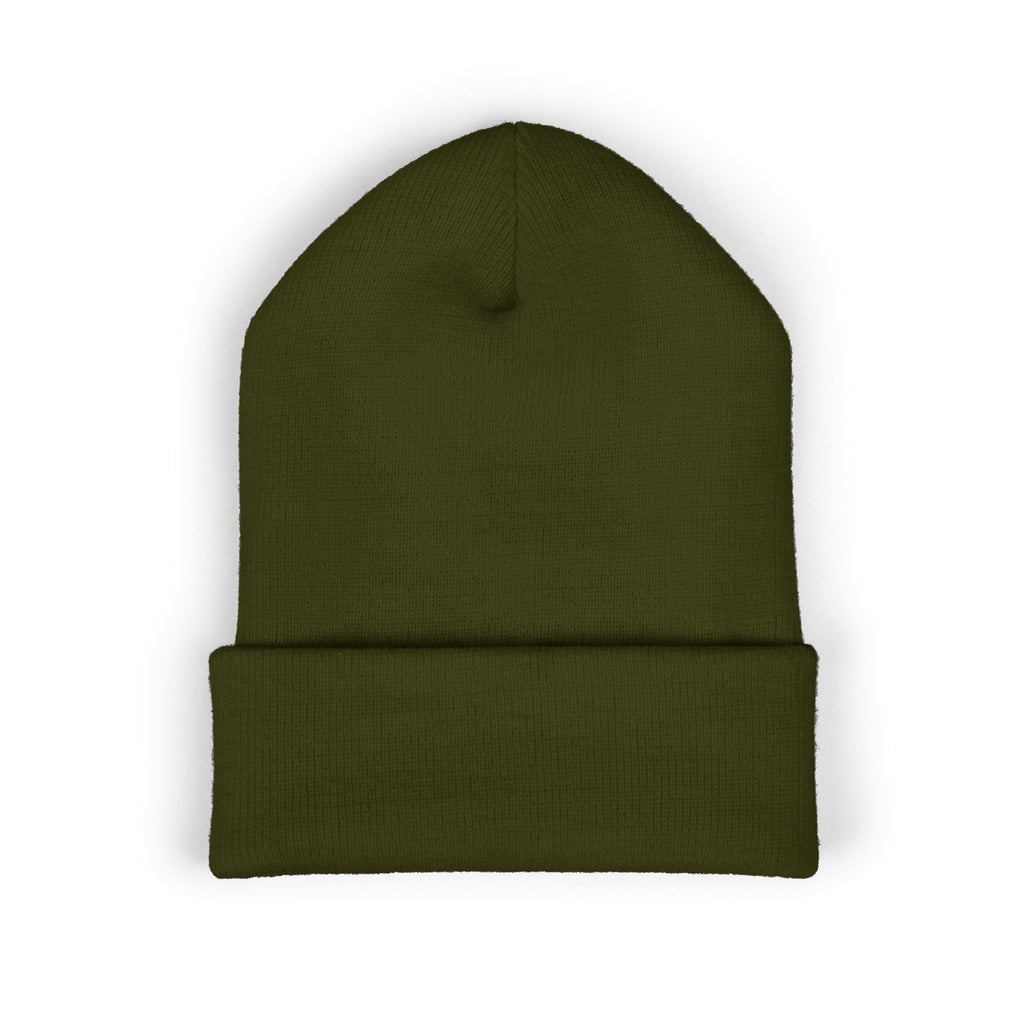 002 Embroidered Cuffed Beanie