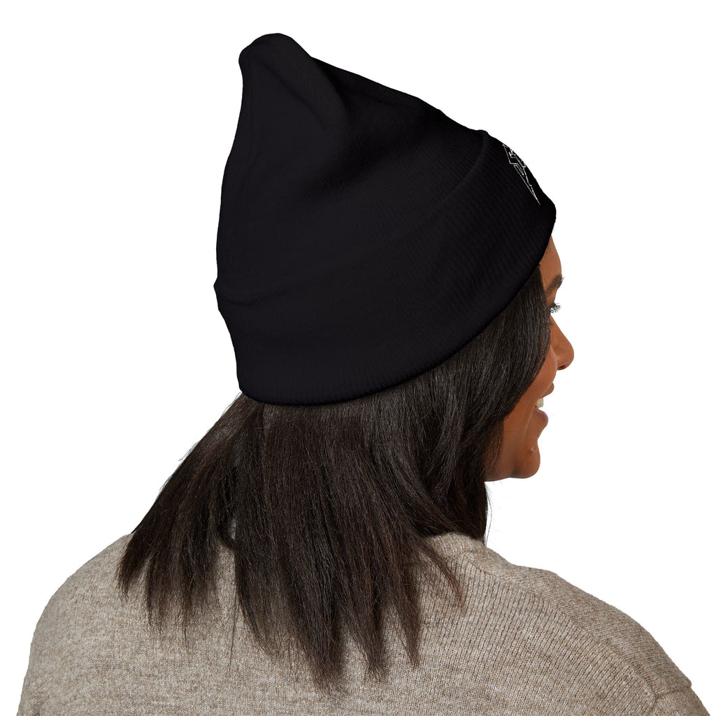 002 Embroidered Cuffed Beanie
