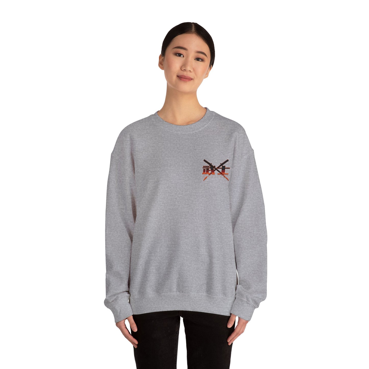 Unisex Heavy Blend™ Stlth Vsn " Crewneck Sweatshirt - Stylish Comfort with Bold Design