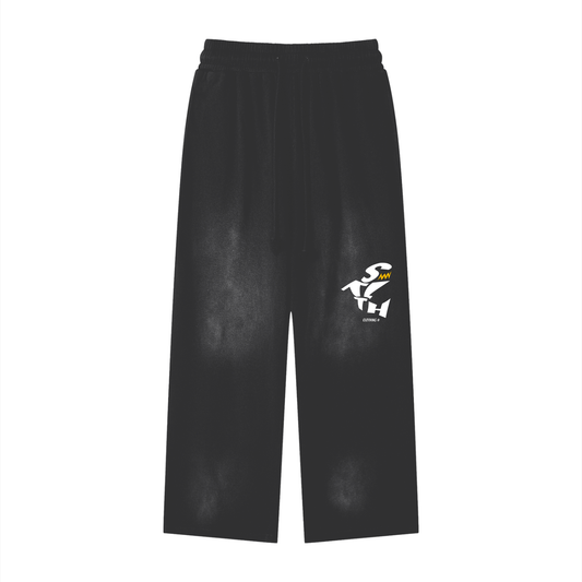 Sunfade Loose Fit Cotton Sweatpants