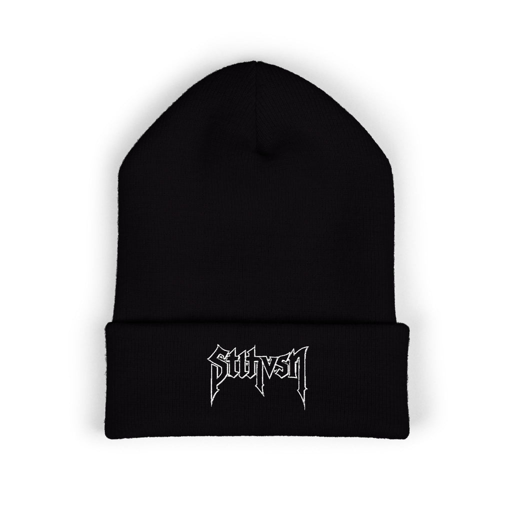 002 Embroidered Cuffed Beanie