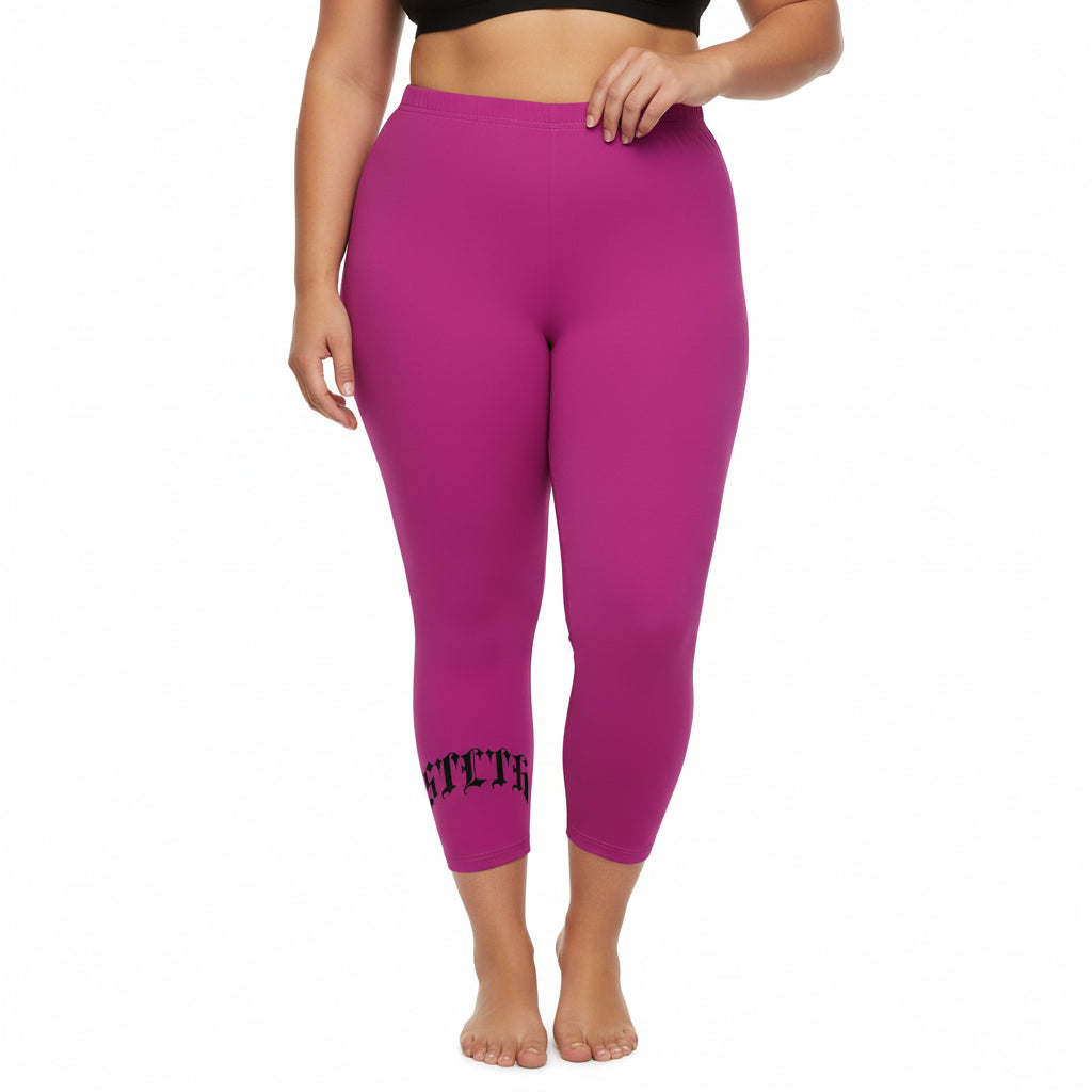 Vibrant Women's Capri Leggings