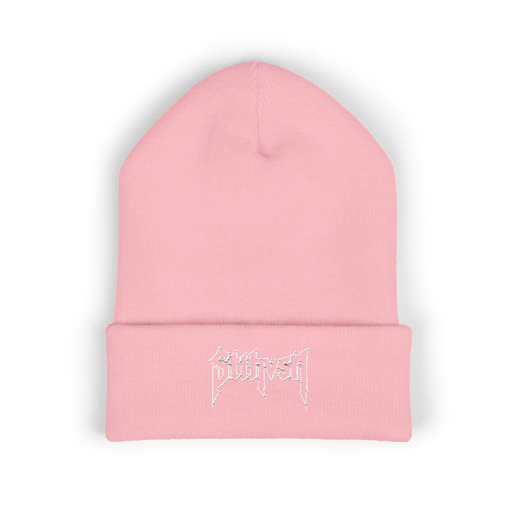 002 Embroidered Cuffed Beanie
