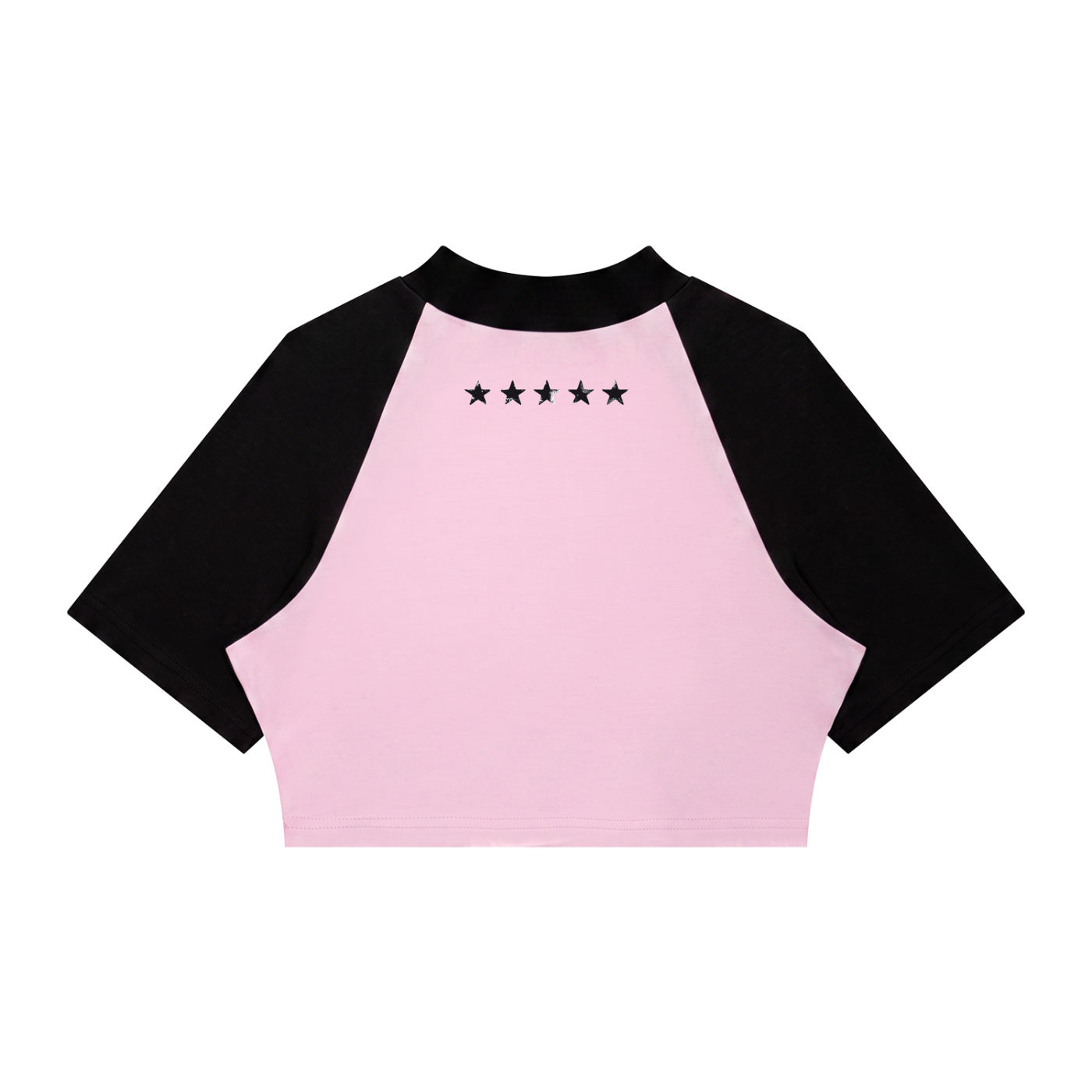 Women’s Color Block Raglan Crop T-Shirt