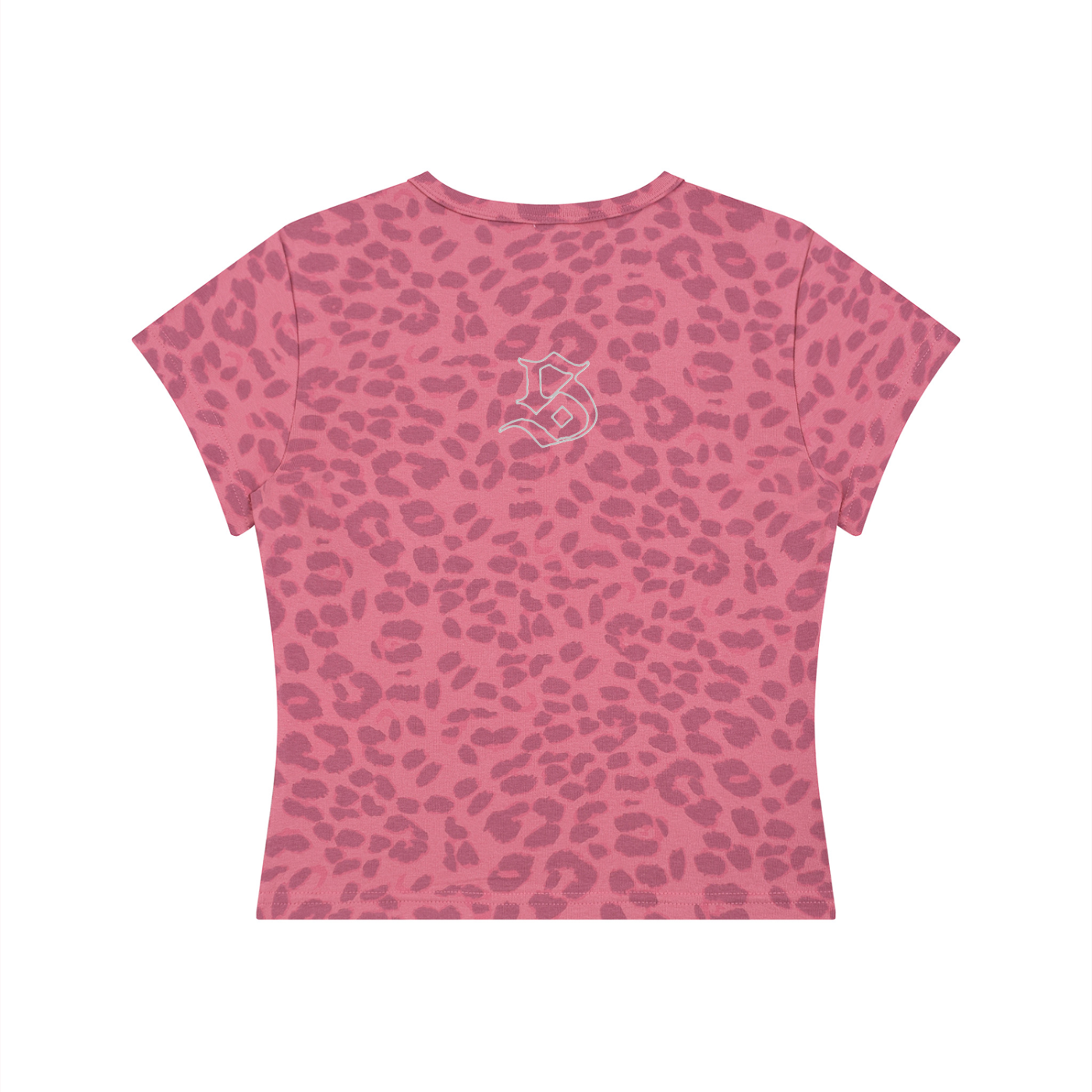 Forged in Faith Women’s Leopard Print Crop T-Shirt