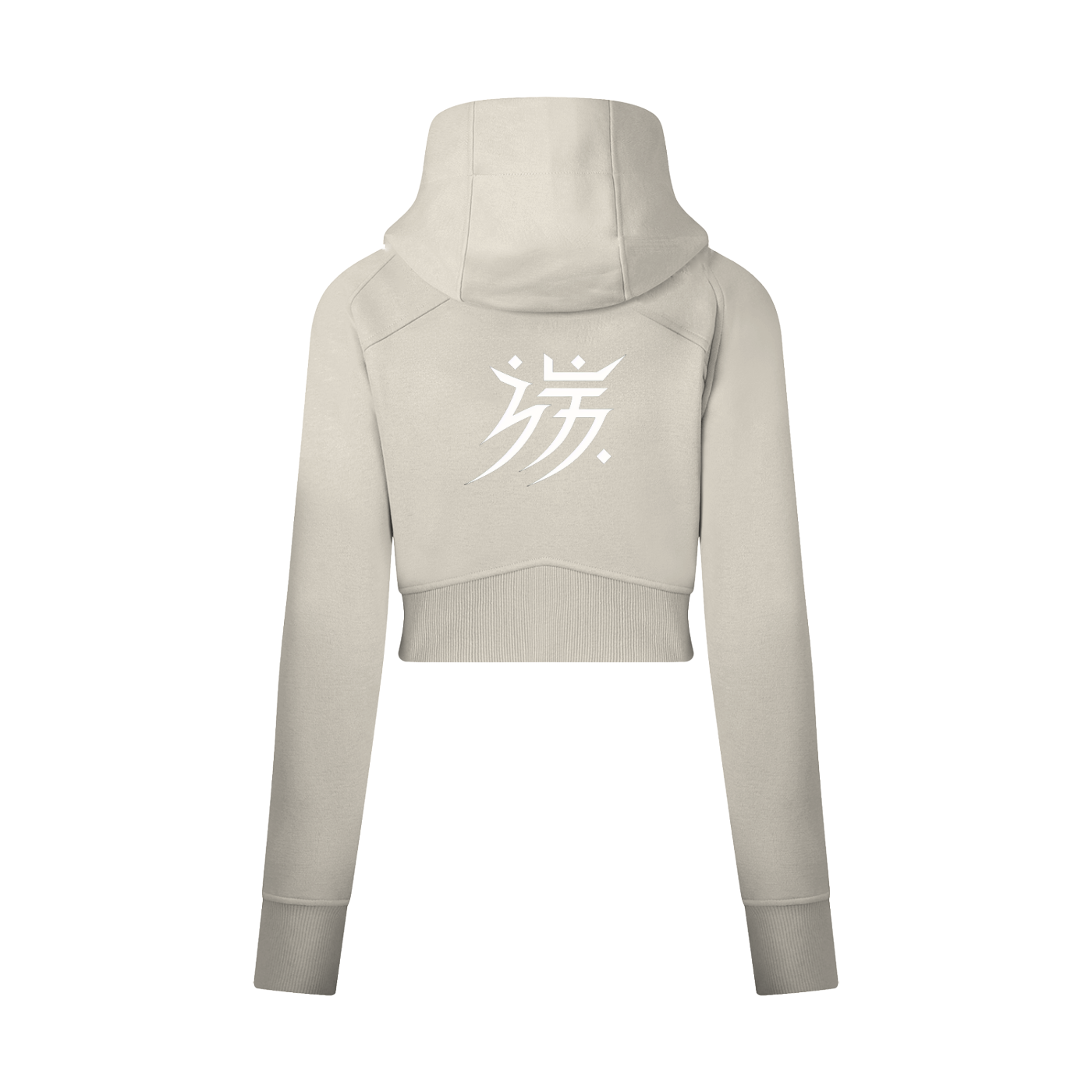 Women’s Cropped STLTH VSN Zip Hoodie Top Set