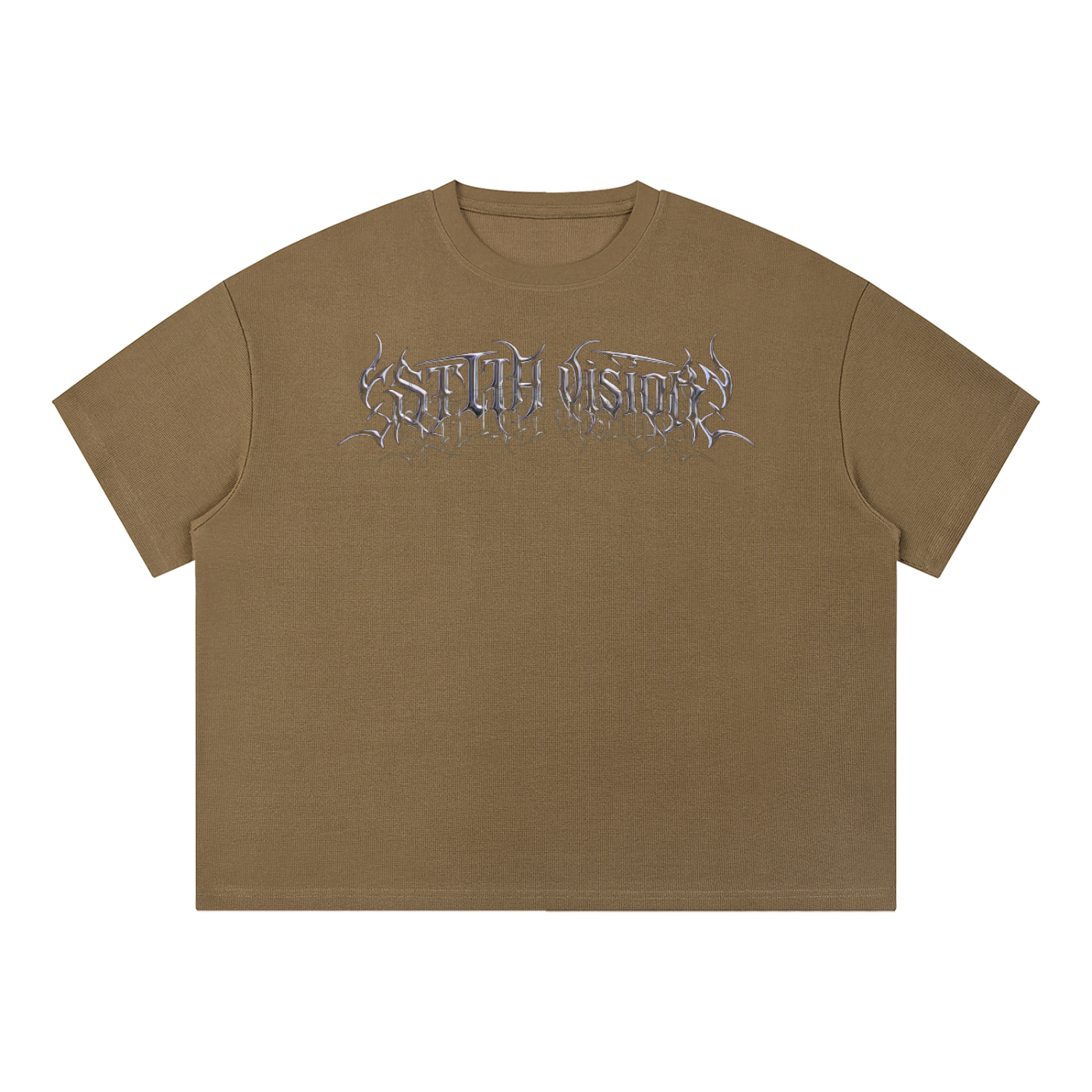 Unisex Waffle Boxy T-Shirt