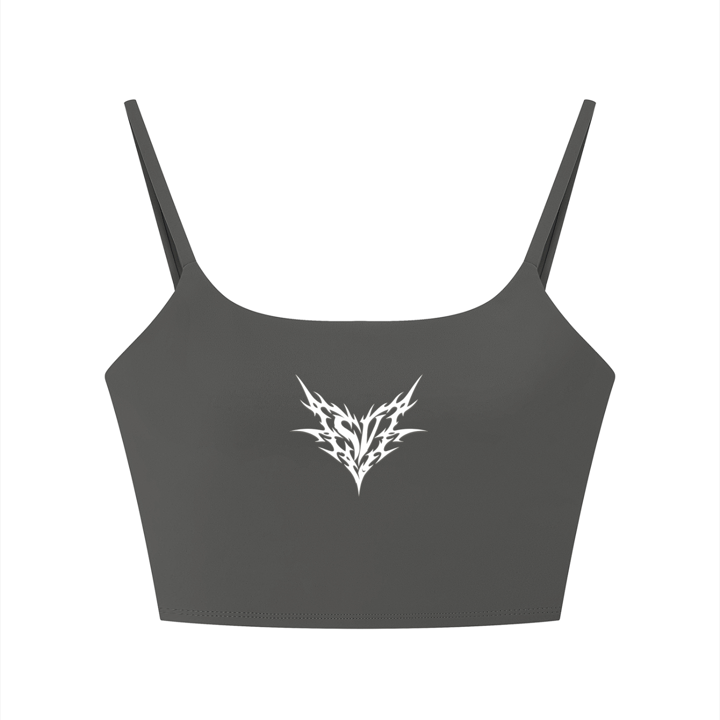 Barb Heart 02 Women's Solid Color Sports Bra