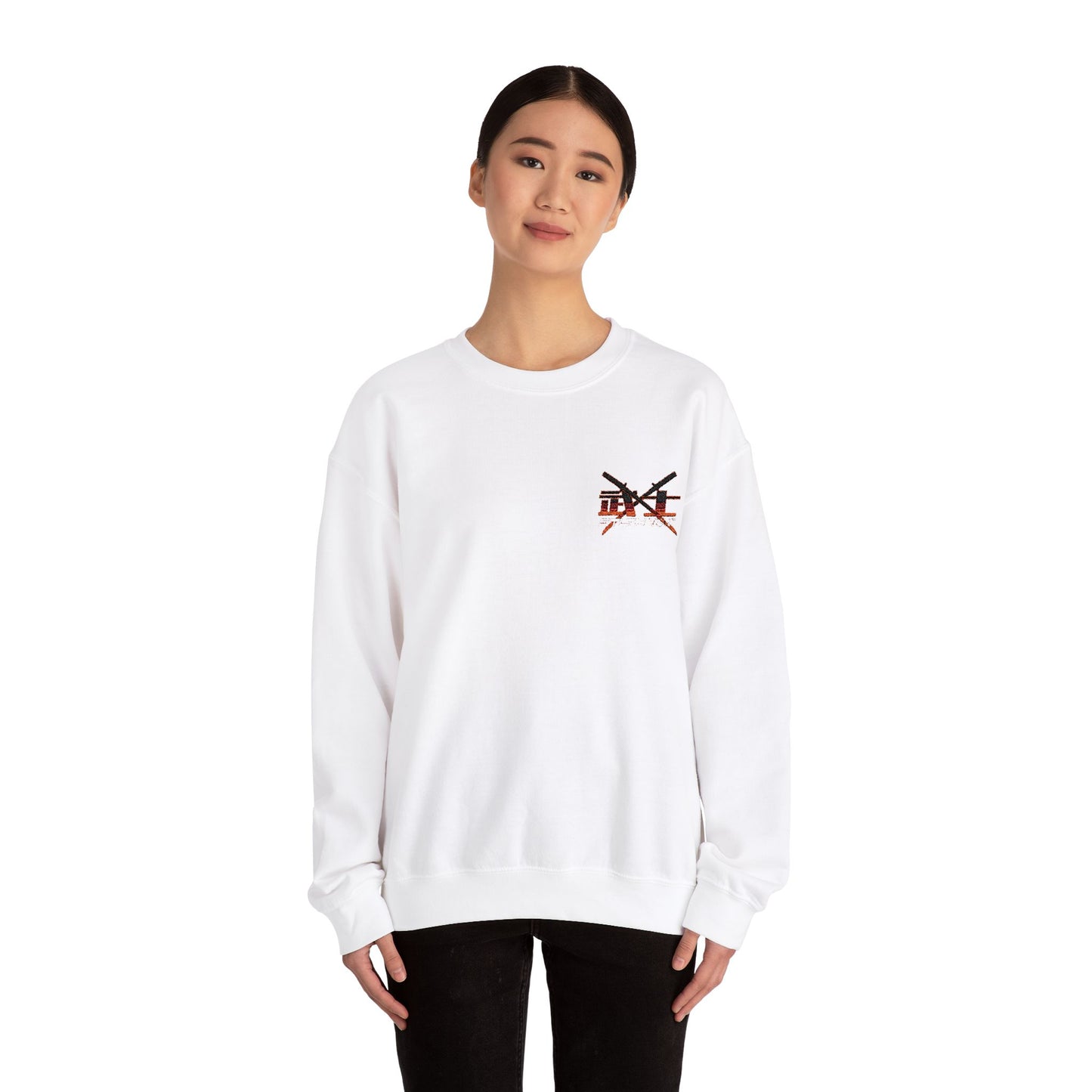 Unisex Heavy Blend™ Stlth Vsn " Crewneck Sweatshirt - Stylish Comfort with Bold Design