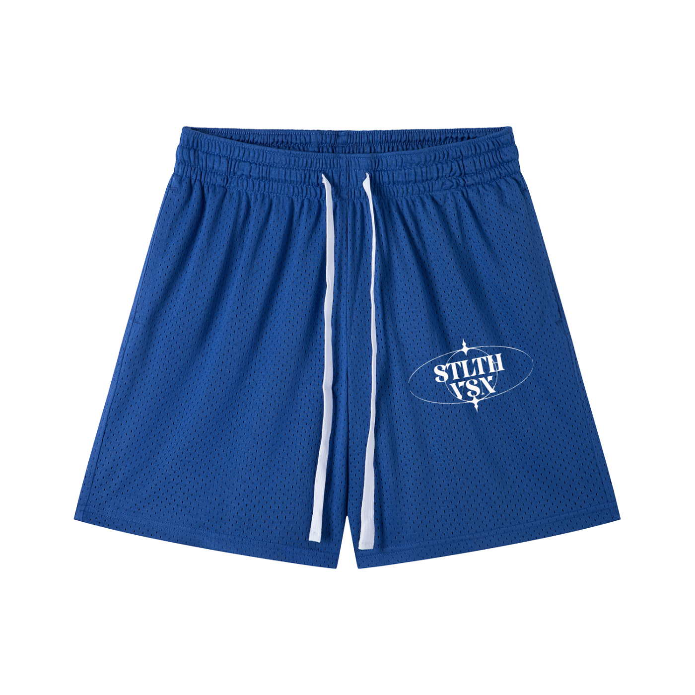 Mesh Drawstring Shorts
