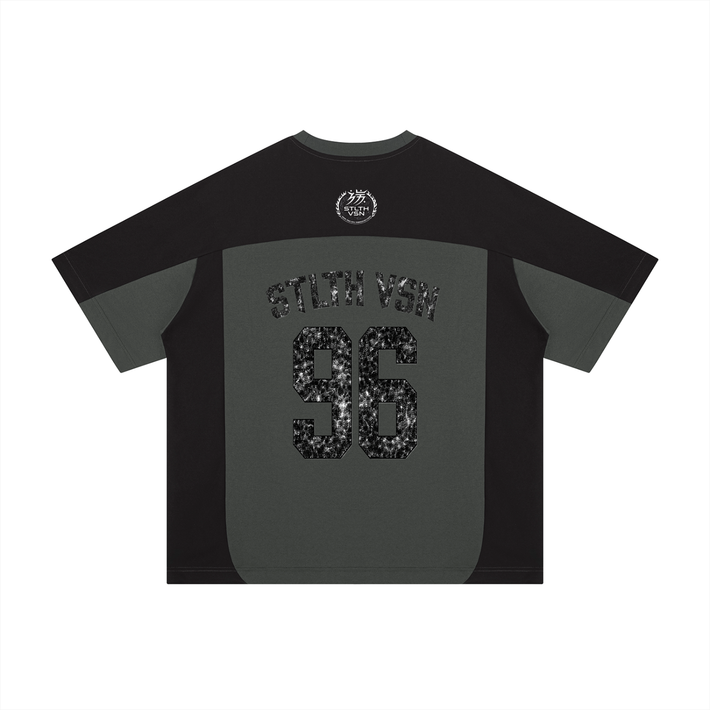 Unisex Color Block Loose T-Shirt